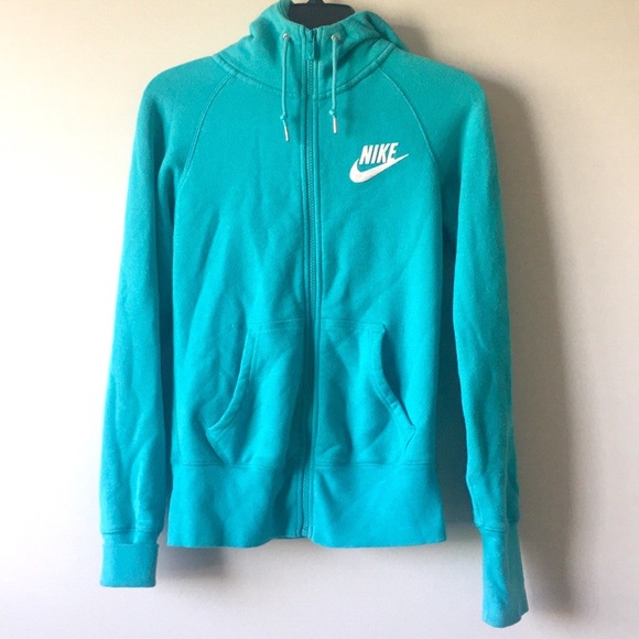 nike turquoise sweater